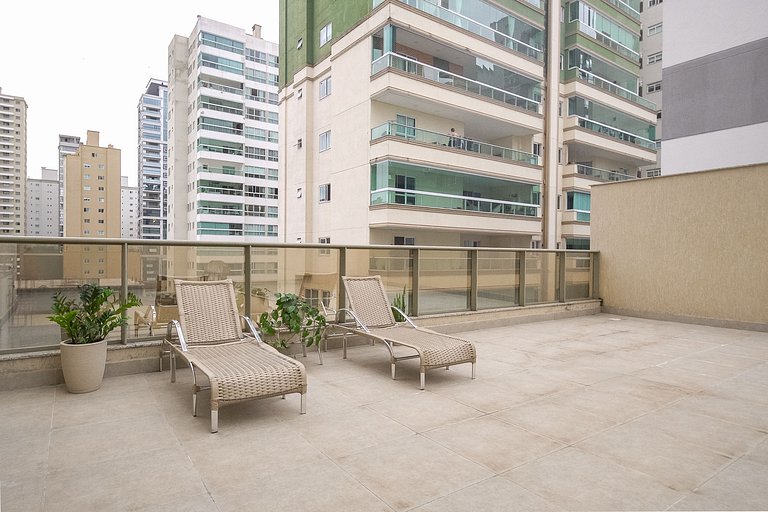 Achei Itapema • 3 suítes e terraço ap 500m do mar