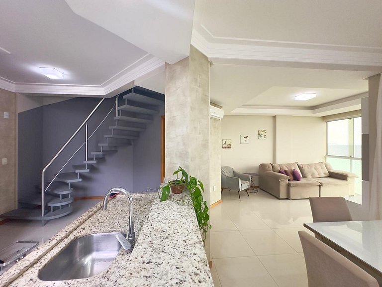Duplex Frente Mar, 3 Suítes | OLY502