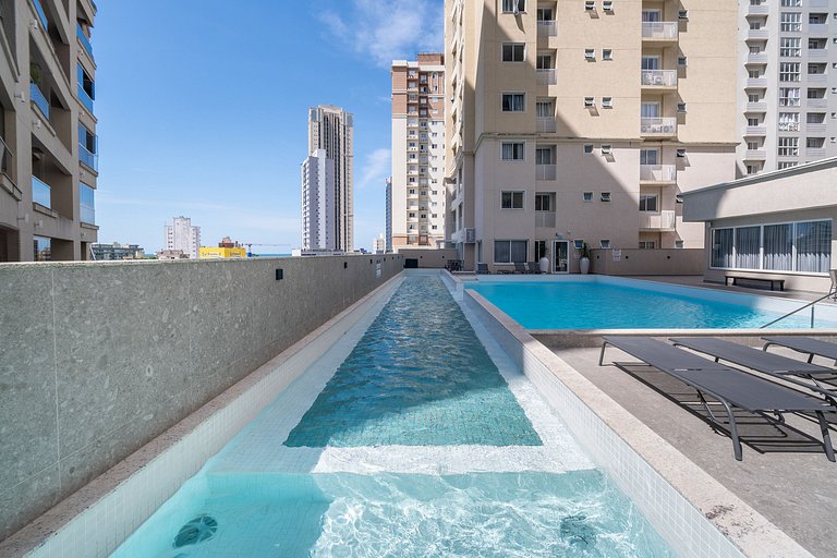 Achei Itapema • Elegante ap c/ vista do mar 2dorm