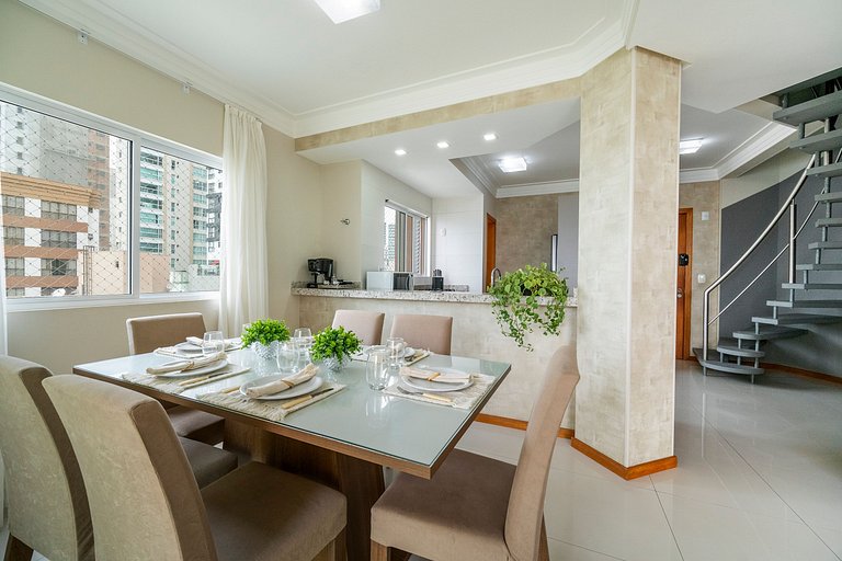 Achei Itapema • Duplex com vista mar e sossego