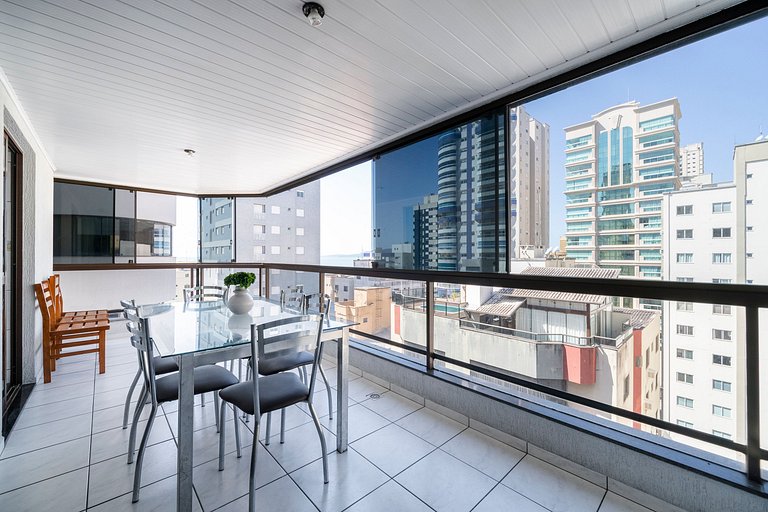 Achei Itapema • Espaçoso, churrasqueira, vista mar