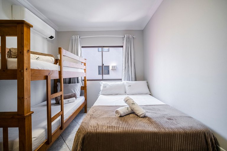 3Q no Coração da Meia Praia, 150m Mar | NAP901