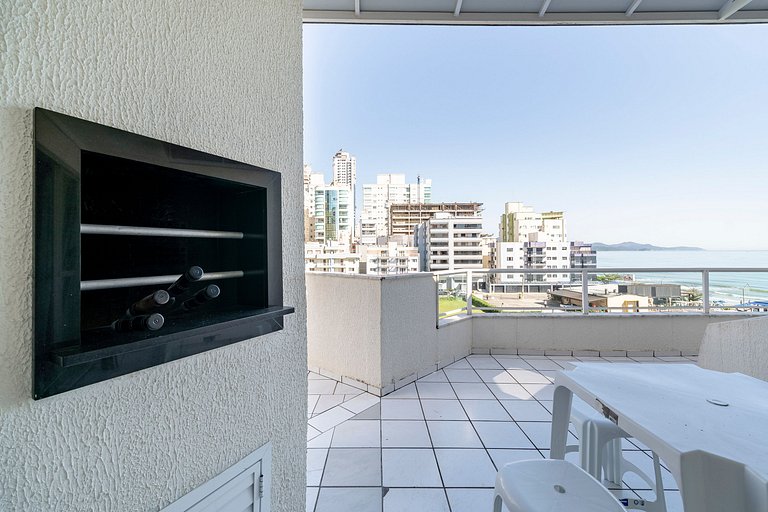 Achei Itapema • Cobertura vista mar, 4 dorm.