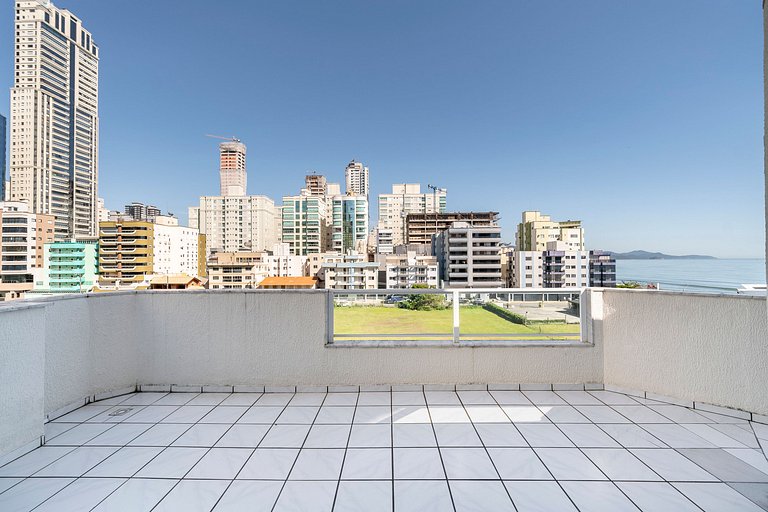 Achei Itapema • Cobertura vista mar, 4 dorm.